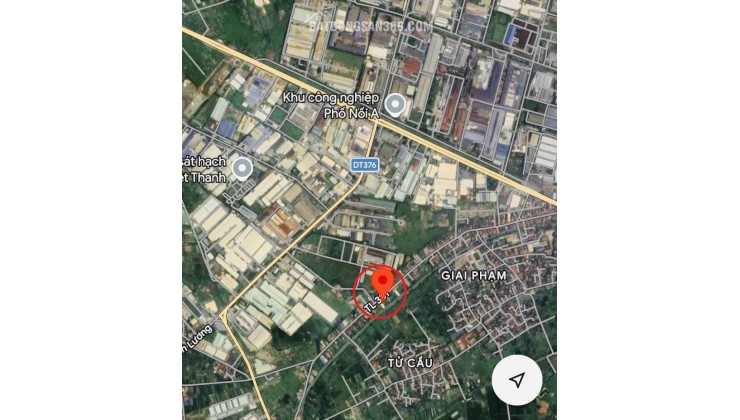 124m2 đất đấu giá Giai Phạm, Mặt đường TL381, Cạnh KCN Phố Nối A, quá đẹp KD dòng tiền và chờ X2
